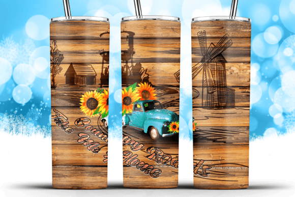 20Oz Tumbler Country Roads Take Me Home