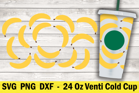 Banana Cold Cup Wrap