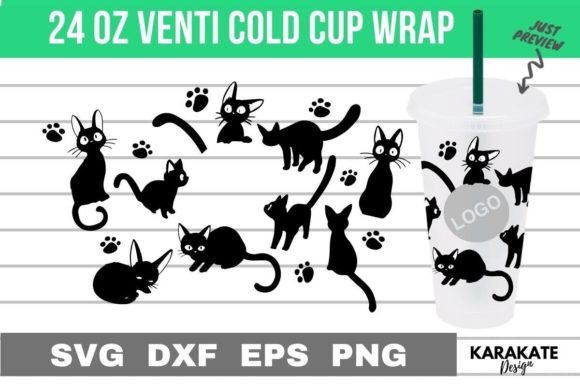 Black Cat Venti Wrap