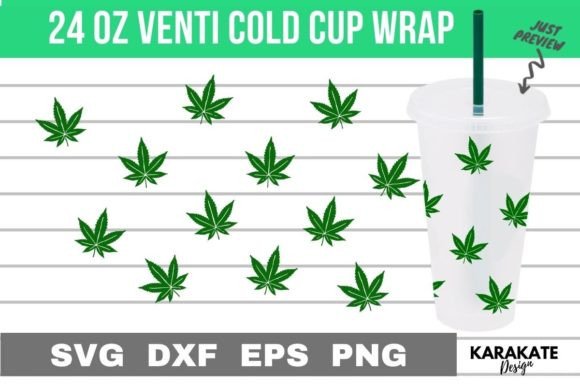 Cannabis Leaf Wrap Design