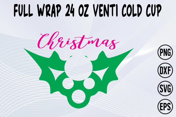 Christmas Cold Cup 24oz