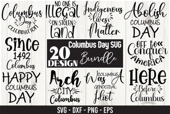 Columbus Day SVG Bundle