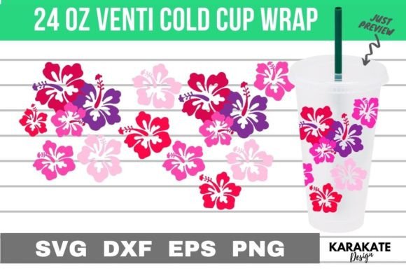 Cool Hibiscus Wrap