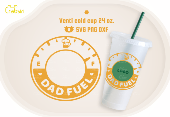 Dad Fuel 24oz Cold Cup