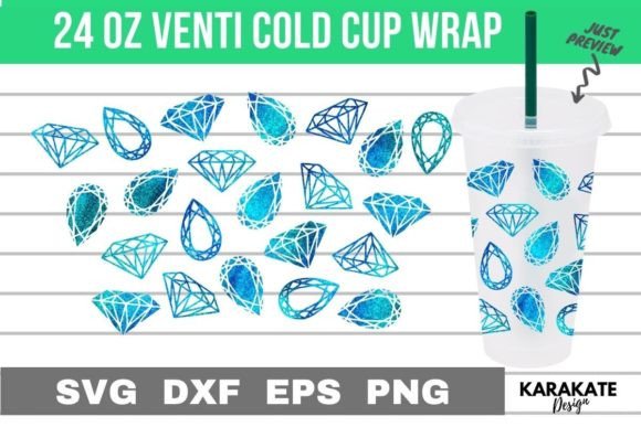 Dimond 24 Oz Venti Cup Wrap