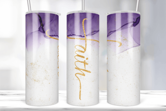 Faith Tumbler Sublimation Wrap