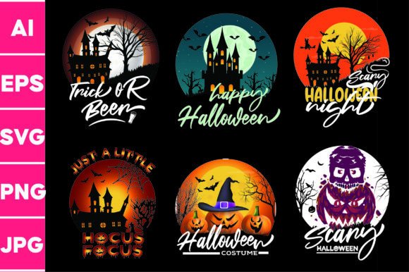 Halloween Svg Graphics Print Design Png