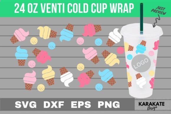 Ice Cream Wrap Design