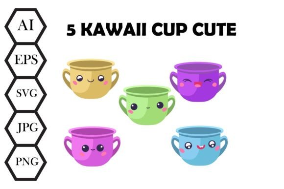 Kawaii Cup Cute Set
