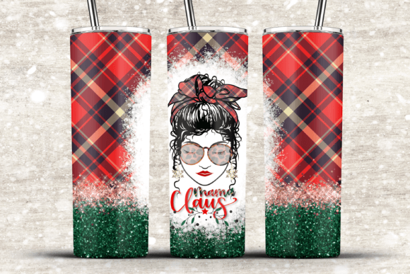 Mom Life Mama Claus Tumbler