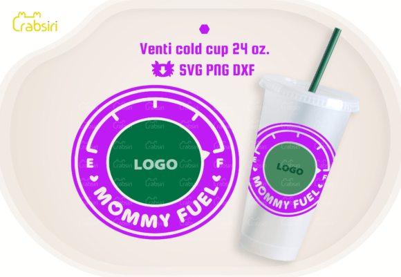 Mommy Fuel 24oz Cold Cup