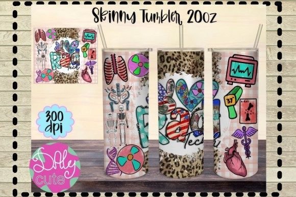 Radiology Tech Tumbler PNG