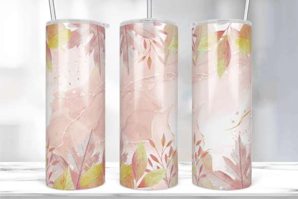 Watercolor Autumn Tumbler Wrap